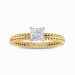 Zinnia-Promise-Natural-Diamond-Ring-Yellow-Gold-Front-View