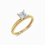 Zinnia-Promise-Natural-Diamond-Ring-Yellow-Gold-Side-View