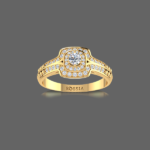 Striking Diamond Ring