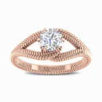1-Carat-Natural-Solitaire-Ring-Rose-Gold-Front-View