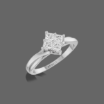 Exquisite Diamond Ring For Her