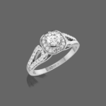 Lustrous Diamond Ring