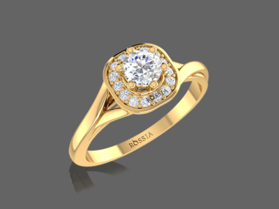 Gleaming Diamond Ring