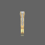 Enticing Trellis Diamond Ring