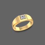Round Cut Diamond Men Ring