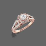 Lustrous Diamond Ring