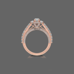 Enticing Trellis Diamond Ring