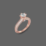 Serene Love Diamond Ring