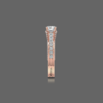 Enticing Trellis Diamond Ring