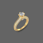 Serene Love Diamond Ring
