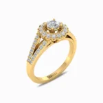 Cara-Natural-Diamond-Engagement-Ring-Yellow-Gold-Side-View