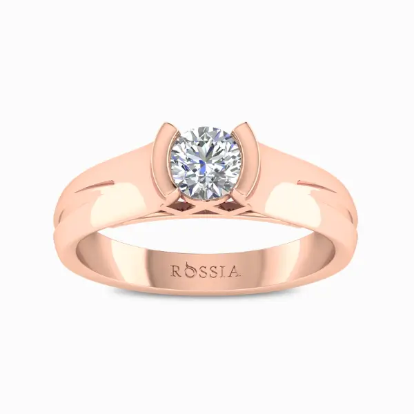 Daniel-Men’s-Natural-Diamond-Ring-Rose-Gold-Front-View