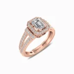 Emerald-Cut-Natural-Diamond-Engagement-Ring-Rose-Gold-Side-View