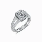 Emerald-Cut-Natural-Diamond-Engagement-Ring-White-Gold-Side-View
