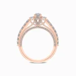 Enticing-Threestone-Oval-Cut-Natural-Diamond-Engagement-Ring-Rose-Gold-Basket-View