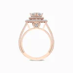 Heart-Cut-Natural-Solitaire-Diamond-Engagement-Ring-Rose-Gold-Basket-View