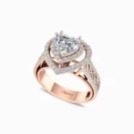 Heart-Cut-Natural-Solitaire-Diamond-Engagement-Ring-Rose-Gold-Side-View