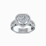 Heart-Cut-Natural-Solitaire-Diamond-Engagement-Ring-White-Gold-Front-View