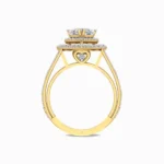 Heart-Cut-Natural-Solitaire-Diamond-Engagement-Ring-Yellow-Gold-Basket-View