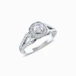 Lustrous-Natural-Diamond-Ring-White-Gold-Side-View