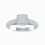 Mesmerizing-Natural-Diamond-Ring-For-Women-White-Gold-Front-View
