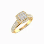 Mesmerizing-Natural-Diamond-Ring-For-Women-Yellow-Gold-Side-View