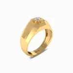 Noah-Naural-Diamond-Ring-For-Men-Yellow-Gold-Side-View
