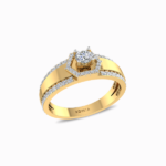 Oliver-Natural-Diamond-Ring-For-Men-Yellow-Gold-Side-View