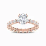 Reigning Oval Diamond Ring For Women
