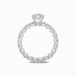 Reigning-Oval-Natural-Diamond-Ring-For-Women-White-Gold-Basket-View