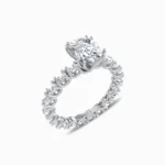 Reigning-Oval-Natural-Diamond-Ring-For-Women-White-Gold-Side-View