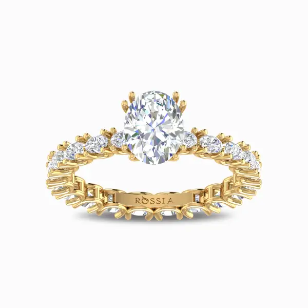 Reigning-Oval-Natural-Diamond-Ring-For-Women-Yellow-Gold-Front-View Reigning-Oval-Natural-Diamond-Ring-For-Women-Yellow-Gold-Front-View