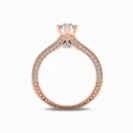 Serene-Love-Natural-Diamond-Ring-Rose-Gold-Basket-View