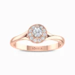 Sparkling Natural Diamond Ring