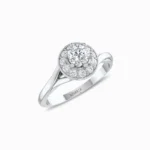 Sparkling-Natural-Diamond-Ring-White-Gold-Side-View