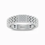 The Aadit Natural Diamond Ring For Him