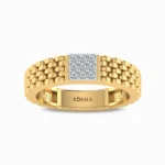 The Aadit Natural Diamond Ring For Him