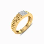The Aadit Natural Diamond Ring For Him
