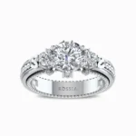 Trinity-3-Stone-Natural-Solitaire-Engagement-Ring-White-Gold-Front-View