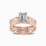 Anya-Lab-Grown-Solitaire-Wedding-Ring-Rose-Gold-Front-View
