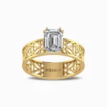 Anya-Lab-Grown-Solitaire-Wedding-Ring-Yellow-Gold-Front-View