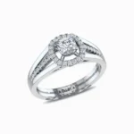 Cushion-Cut-Solitaire-Lab-Diamond-Ring-For-Women-White-Gold-Side-View