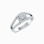 Enchanting-Princess-Cut-Lab-Diamond-Ring-White-Gold-Side-View