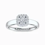 Entrancing-Lab-Grown-Diamond-Ring-White-Gold-Front-View