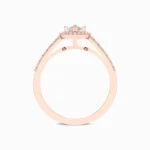 Ethereal-Grace-Pear-Cut-Lab-Grown-Diamond-Ring-Rose-Gold-Basket-View
