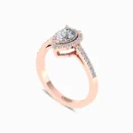 Ethereal-Grace-Pear-Cut-Lab-Grown-Diamond-Ring-Rose-Gold-Side-View