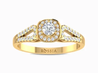 Lustrous Lab Grown Diamond Ring