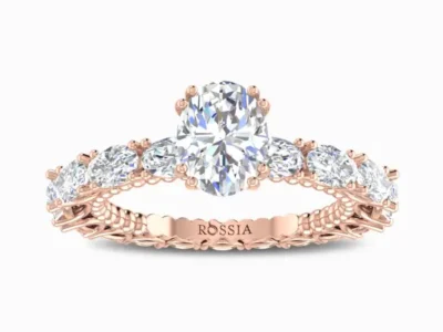 1.35-Carat-Oval-Cut-Lab-Grown-Solitaire-Diamond-Engagement-Ring-Rose-Gold-Front-View