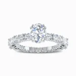 1.35-Carat-Oval-Cut-Lab-Grown-Solitaire-Diamond-Engagement-Ring-White-Gold-Front-View