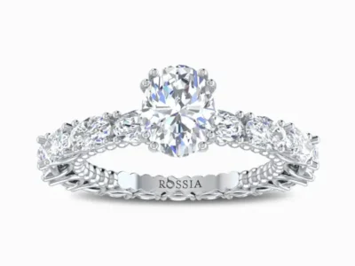 1.35-Carat-Oval-Cut-Lab-Grown-Solitaire-Diamond-Engagement-Ring-White-Gold-Front-View